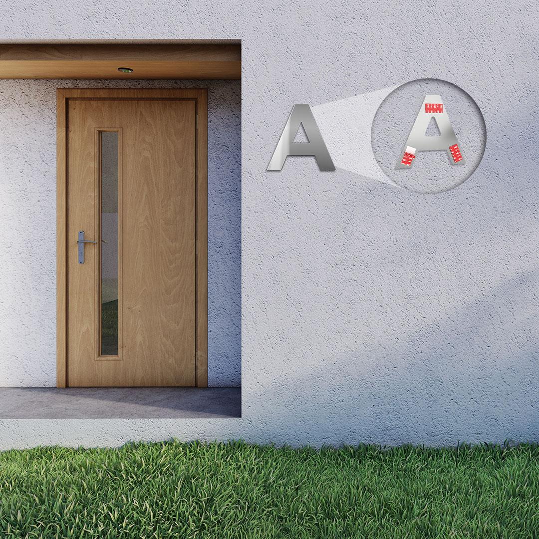 Sinalização - Letras Residenciais e Números